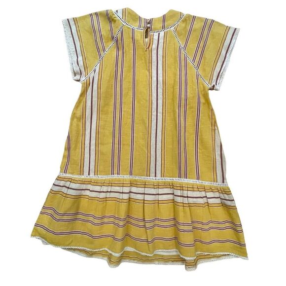 Anthropologie dRA Los Angeles Striped Linen Short Dress Medium - Picture 2 of 12